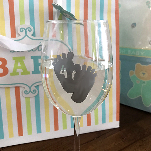 Reusable Baby Shower Drink Labels (Set of 12)