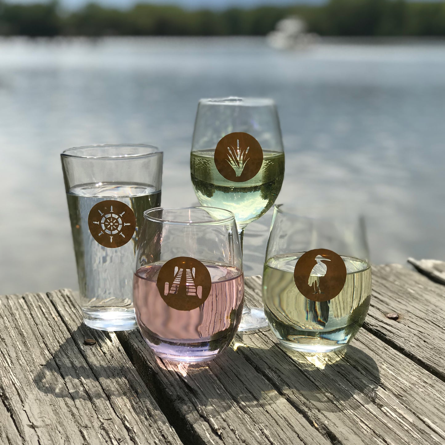 Reusable Bay Drink Labels (Set of 12)