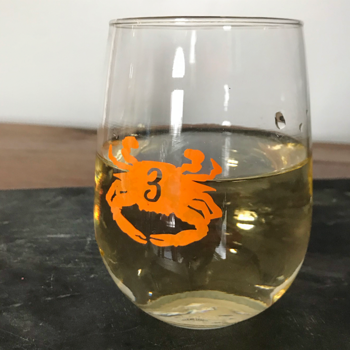Reusable Crab Drink Labels (Set of 12)