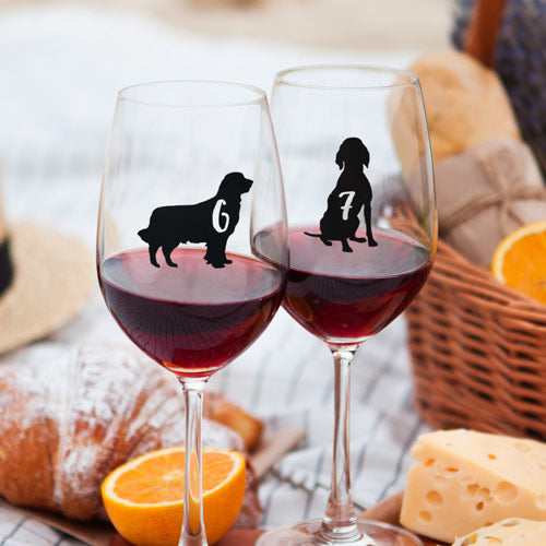 Reusable Dog Drink Labels (Set of 12)