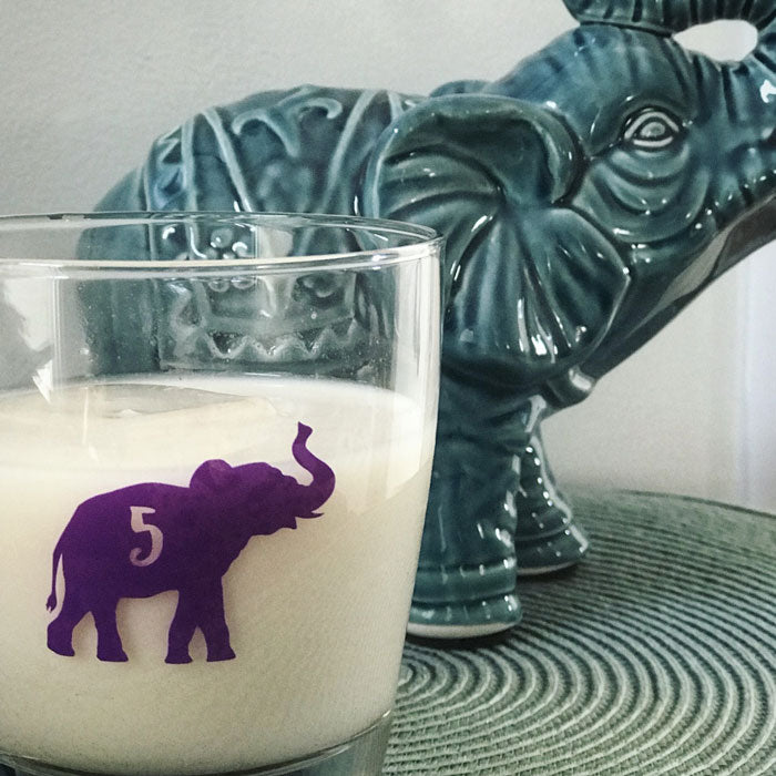 Reusable Elephant Drink Labels (Set of 12)