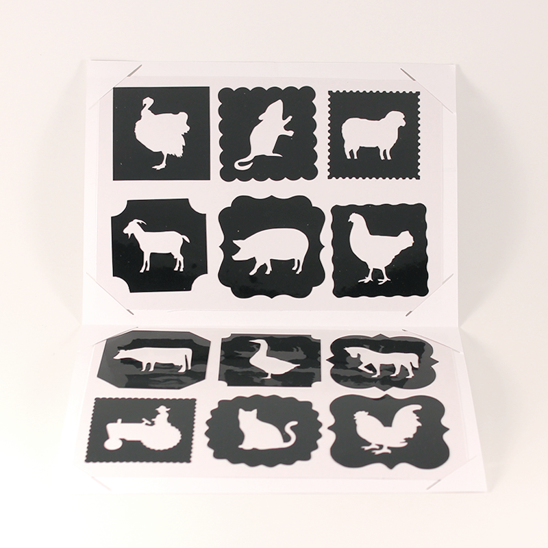Reusable Farm Drink Labels (Set of 12)