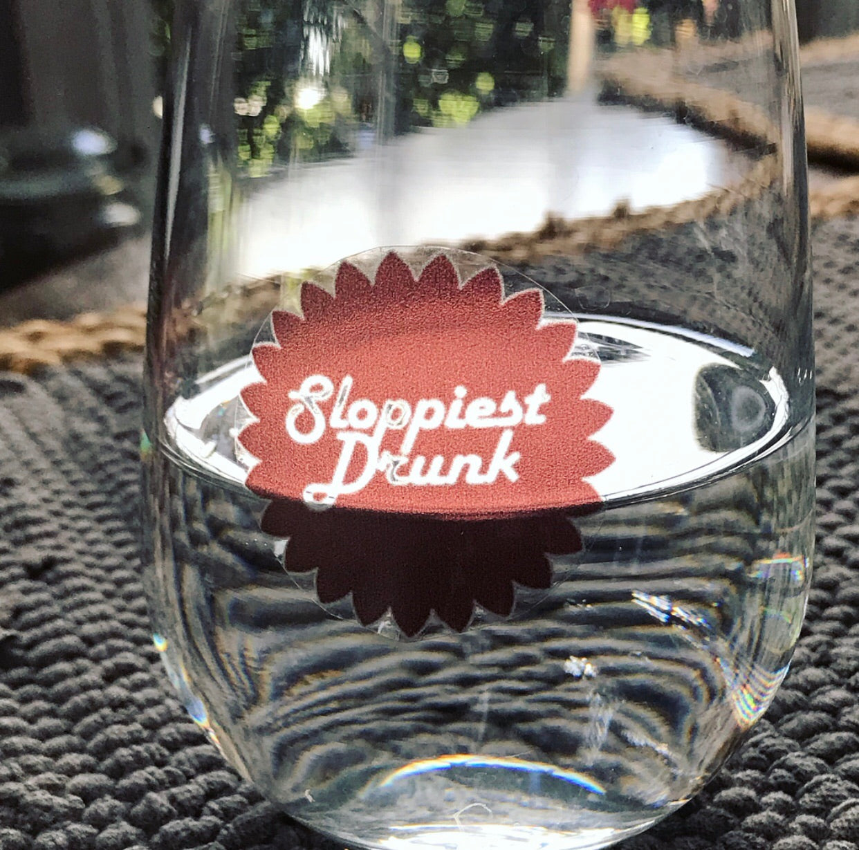 Reusable Twisted Party Awards Drink Labels (Set of 12)
