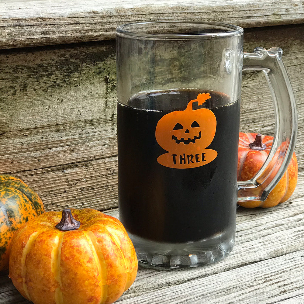 Reusable Pumpkin Drink Labels (Set of 12)
