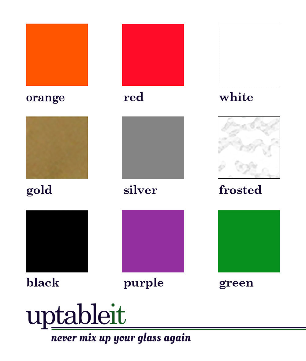 Reusable Gator Drink Labels (Set of 12)