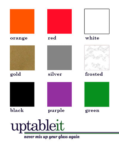 Reusable Santa's Reindeer Drink Labels (Set of 12)