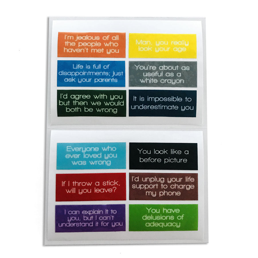 Sayings Drink Decals | Uptableit Table Decor Labels